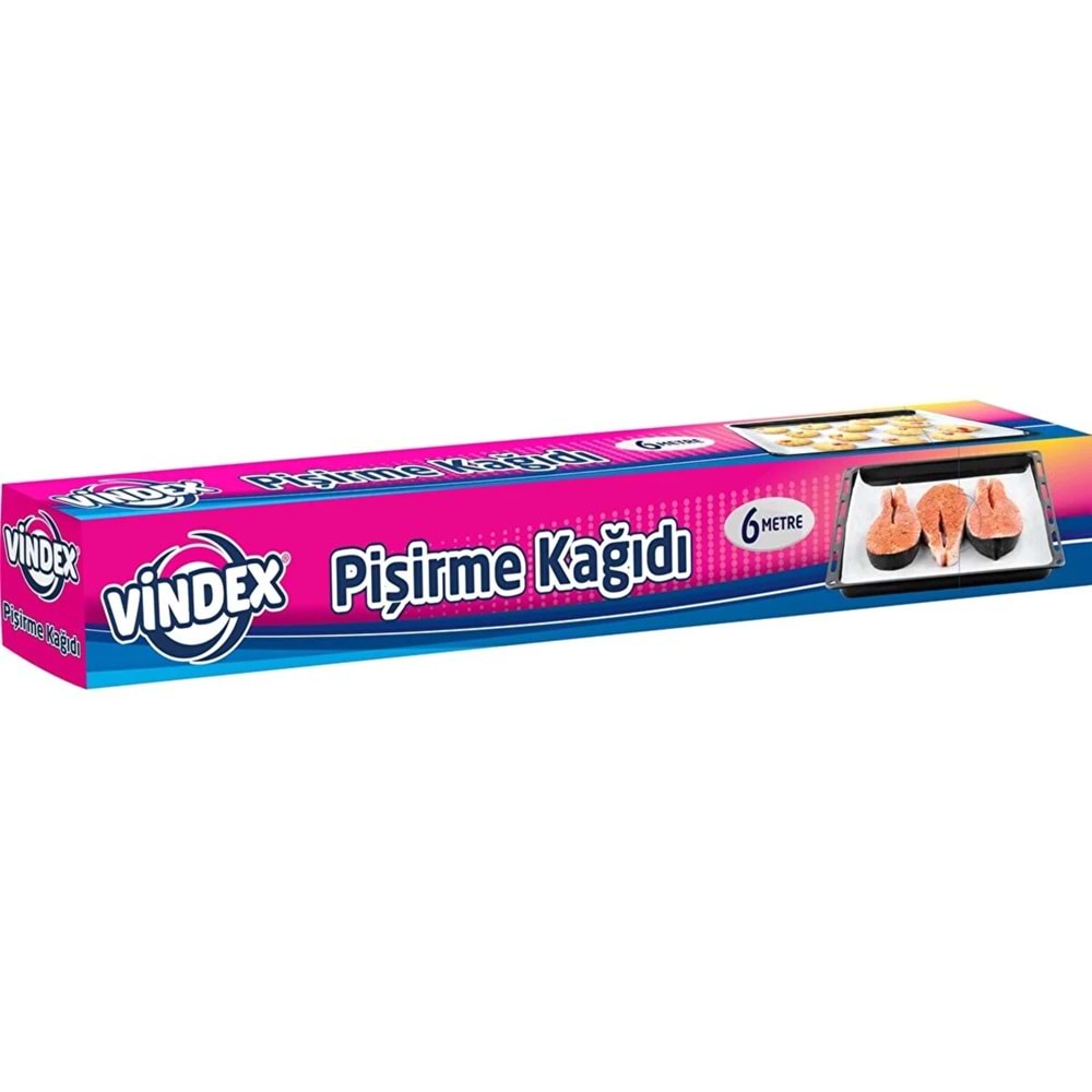 PROF VİNDEX PİŞİRME KAĞIDI 6 MT x24x 1211103