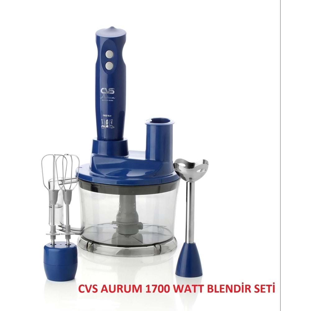 CVS BLENDİR SETİ AURUM MAVİ DN1265