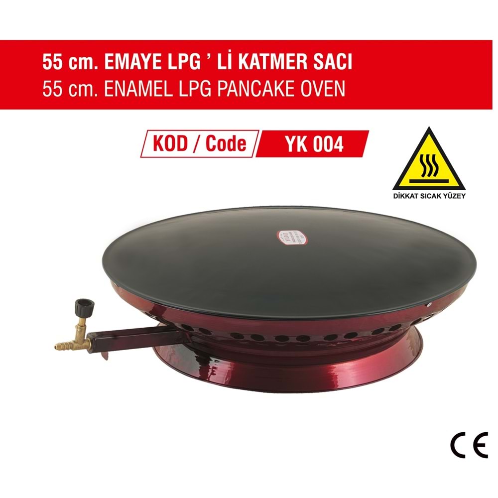 YILDIZ 55'LİK LPG'Lİ KATMER SACI KOLİLİ YK 004