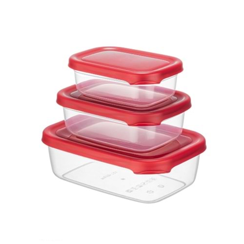 FOLY LİFE 3 LÜ PEGGY SIĞ SET (400 ML-670ML-1,2LT) BNM0513x12