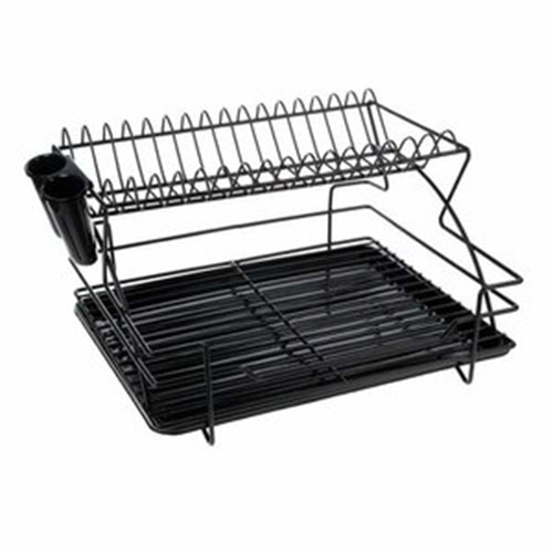 EVİDAY ELMOP RÜYA İKİ KATLI TABAKLIK BEYAZ VE SİYAK SİLİKON x1x ELMKT01-PS