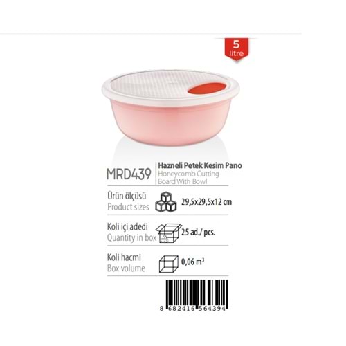 MERDEM HAZNELİ PETEK KESİM PANOSUx25xMRD439