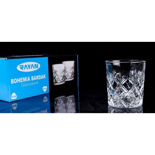 RAYAN BOHEMİA BARDAK 6 PAKET x36x