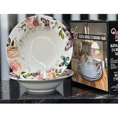 YNS 2 Lİ MAKARNA TABAĞI DİJİTAL x12x YNS9902033